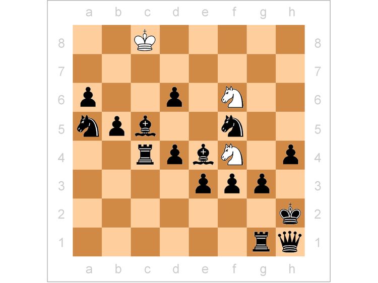 Простые шахматные задачи и этюды для детей ДОУ и школы.